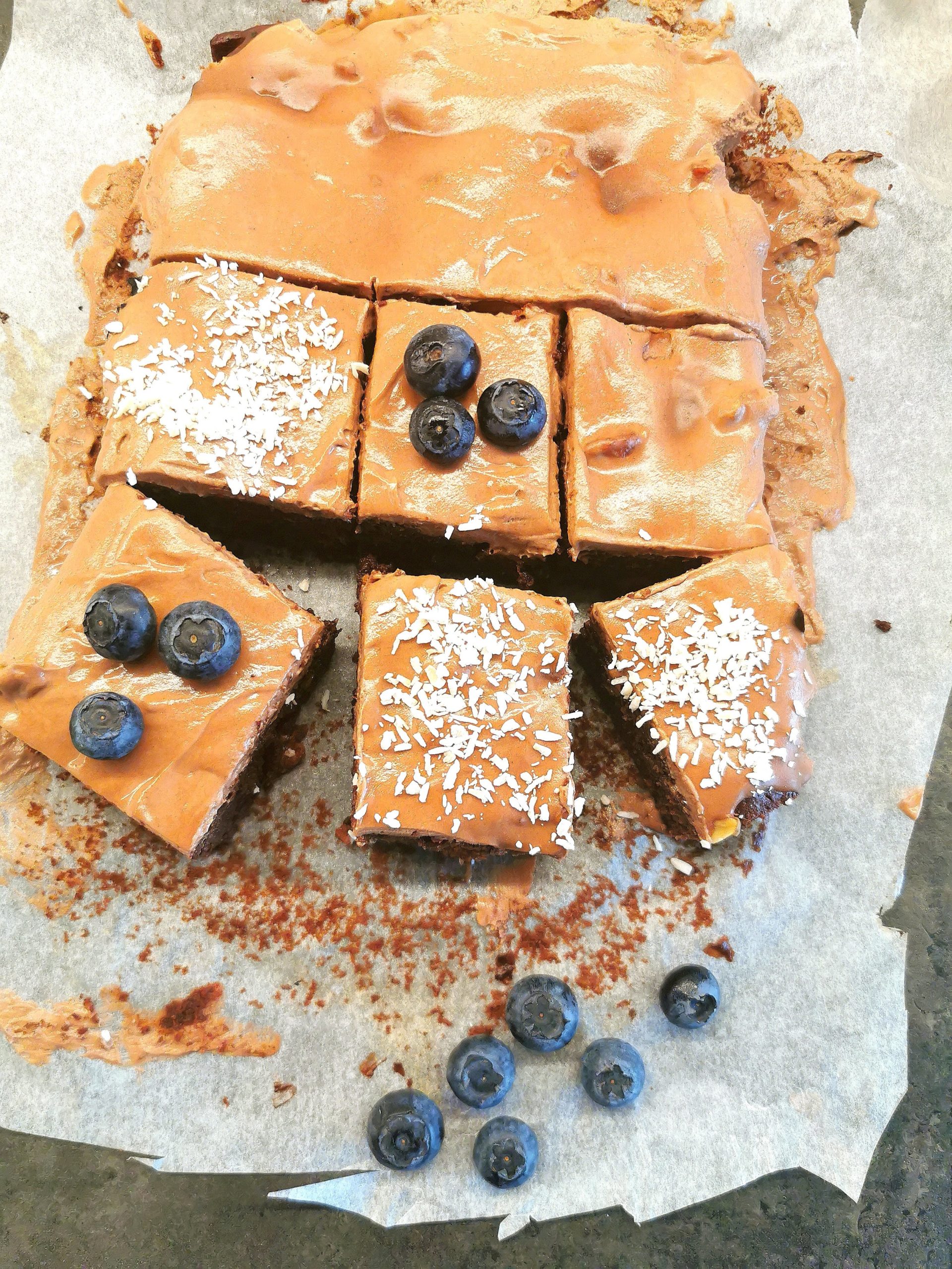 Lavkarbo firkløverkake