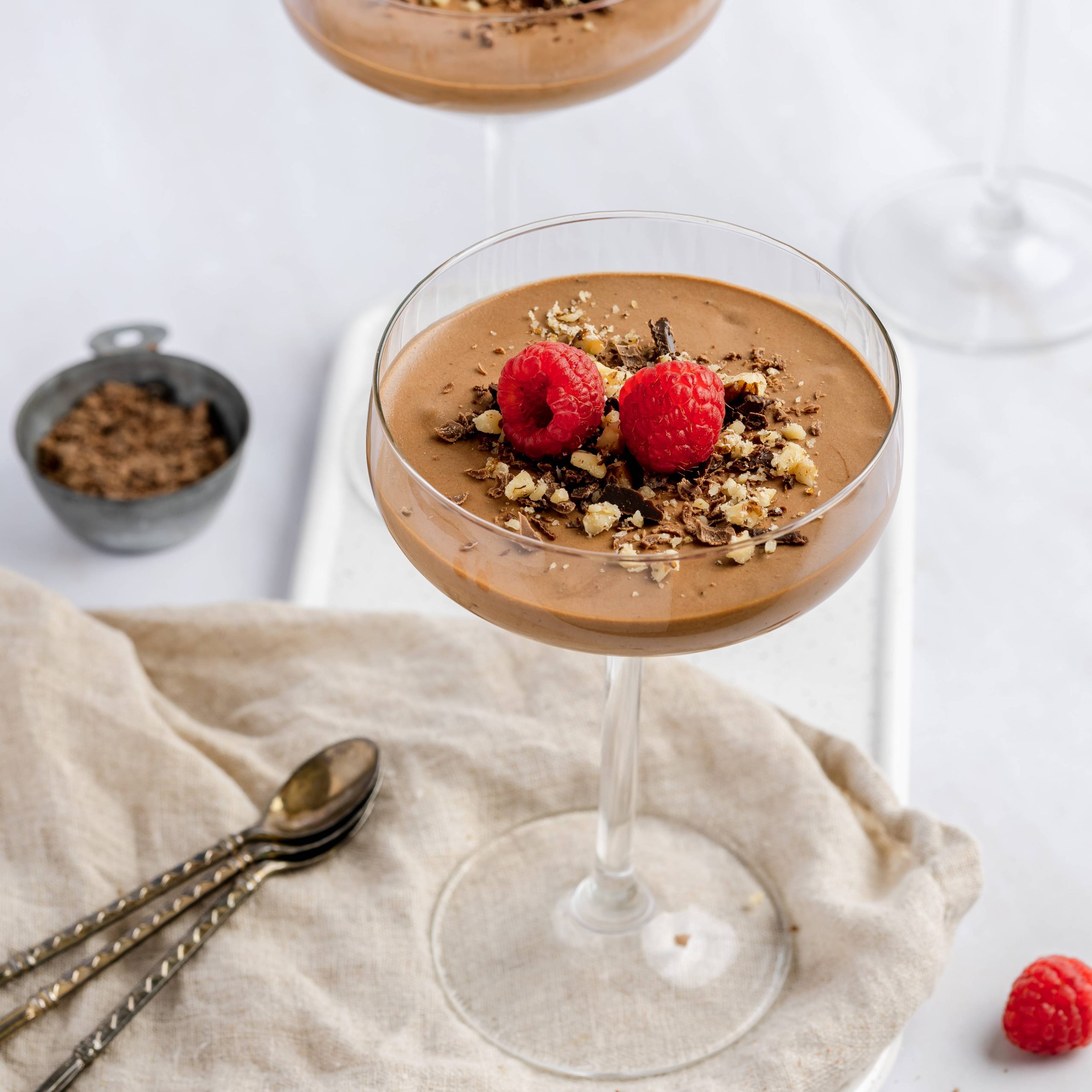 Lavkarbo sjokoladefromasj. Foto: Aina Sjo.