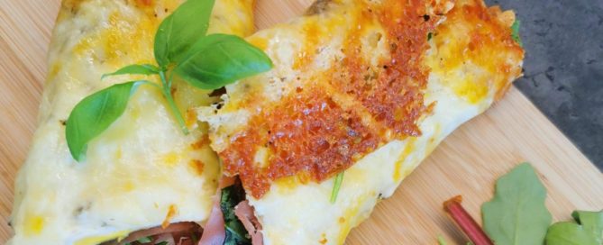 Osterull med egg og serranoskinke