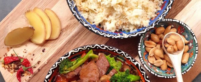 Lavkarbo biff szechuan