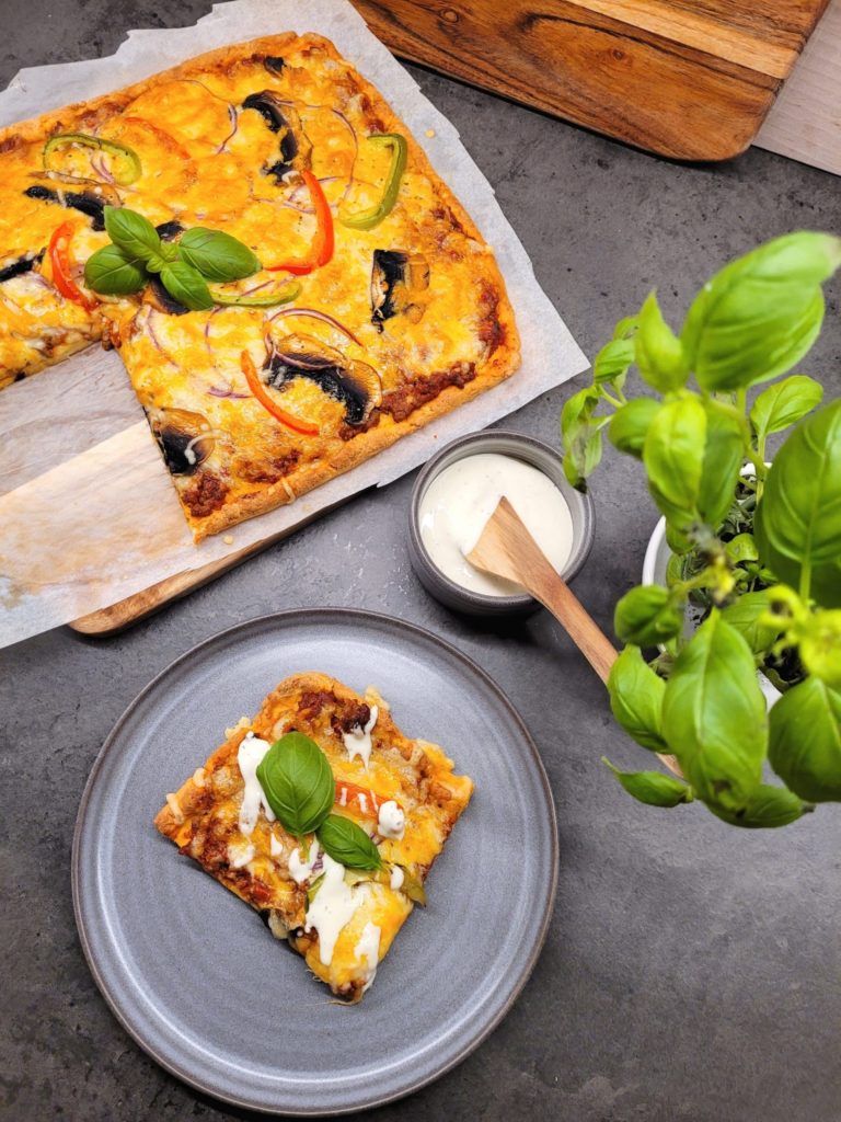 Lavkarbo hjemmelaget pizza