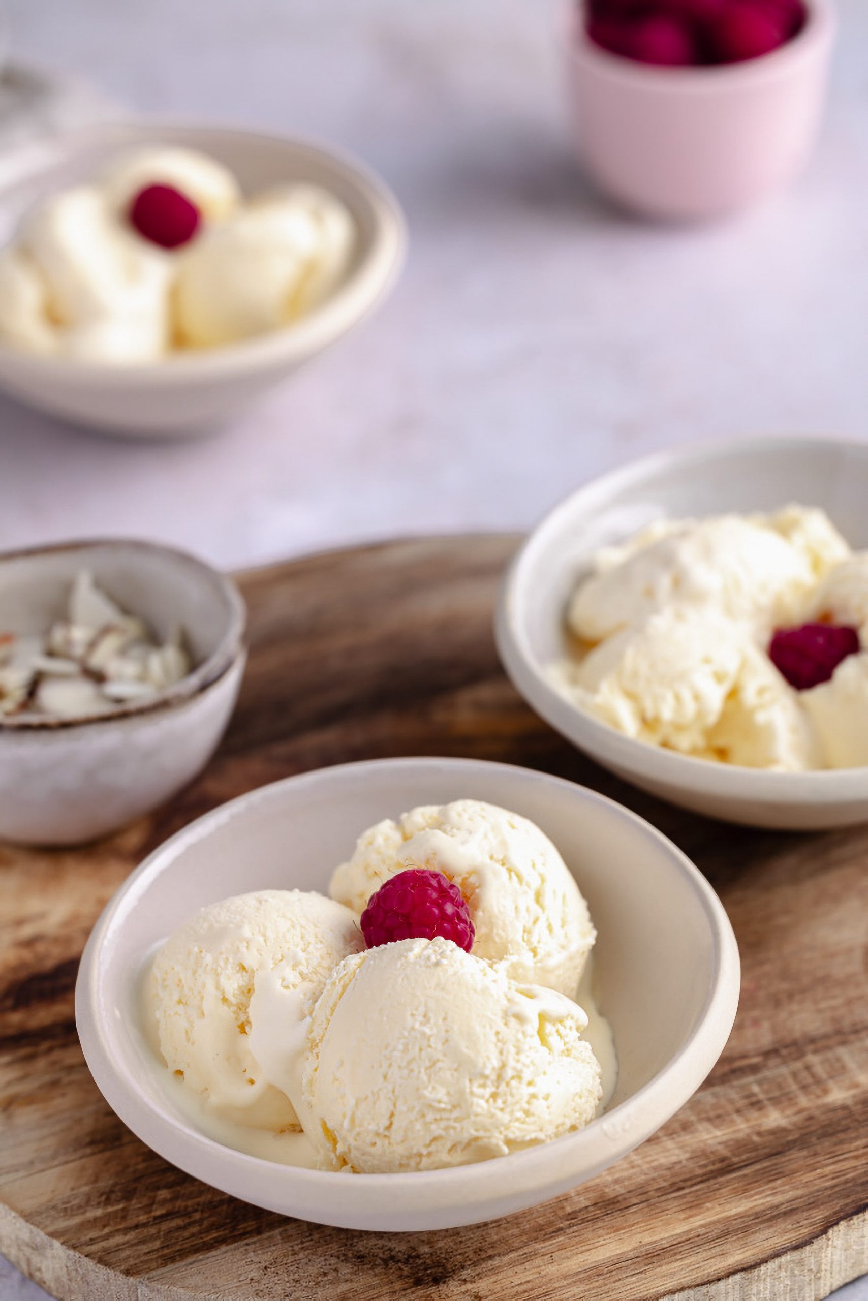 Lavkarbo vaniljeis. Foto: Aina Sjo.