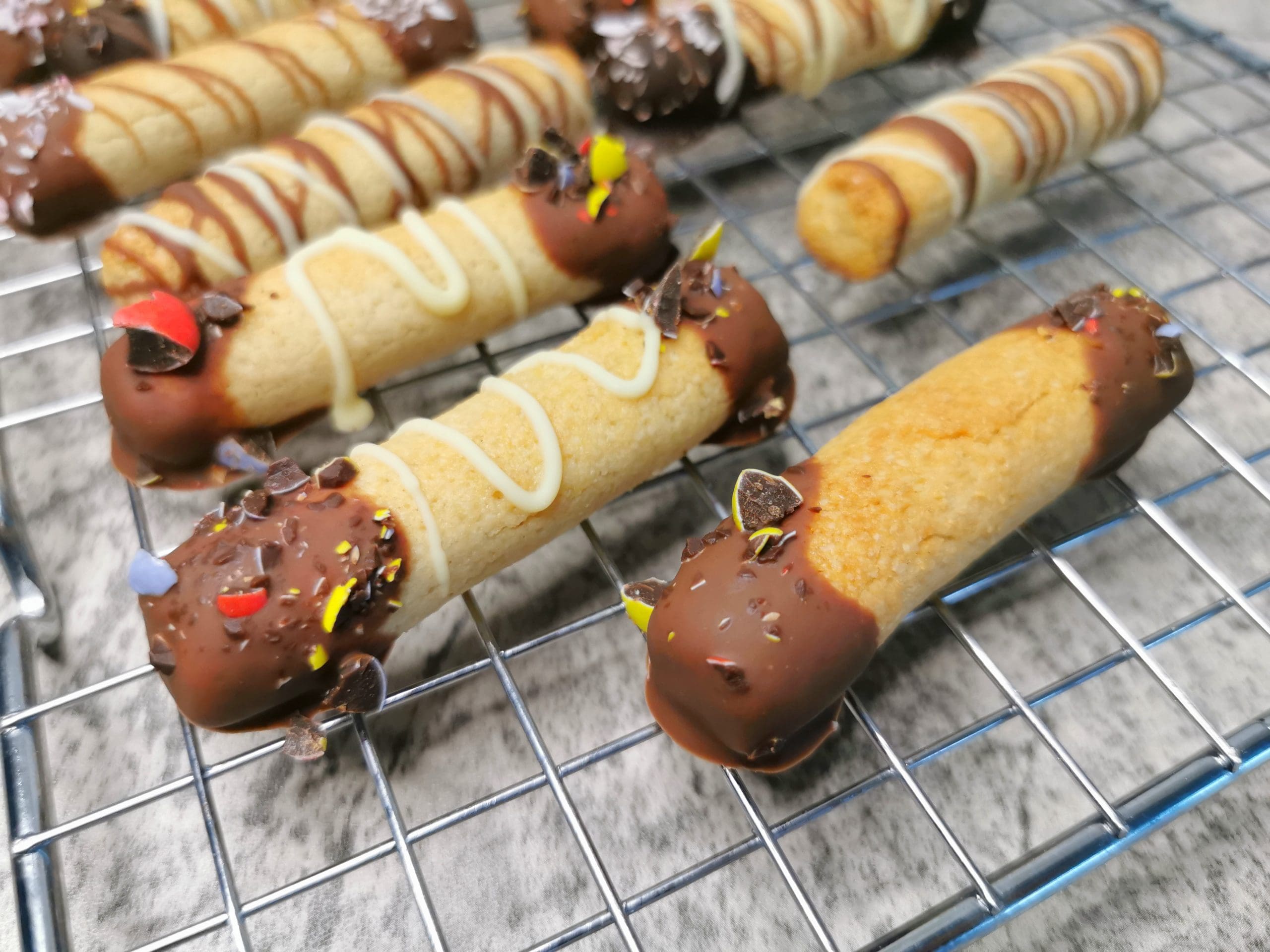 Lavkarbo kransekakestenger