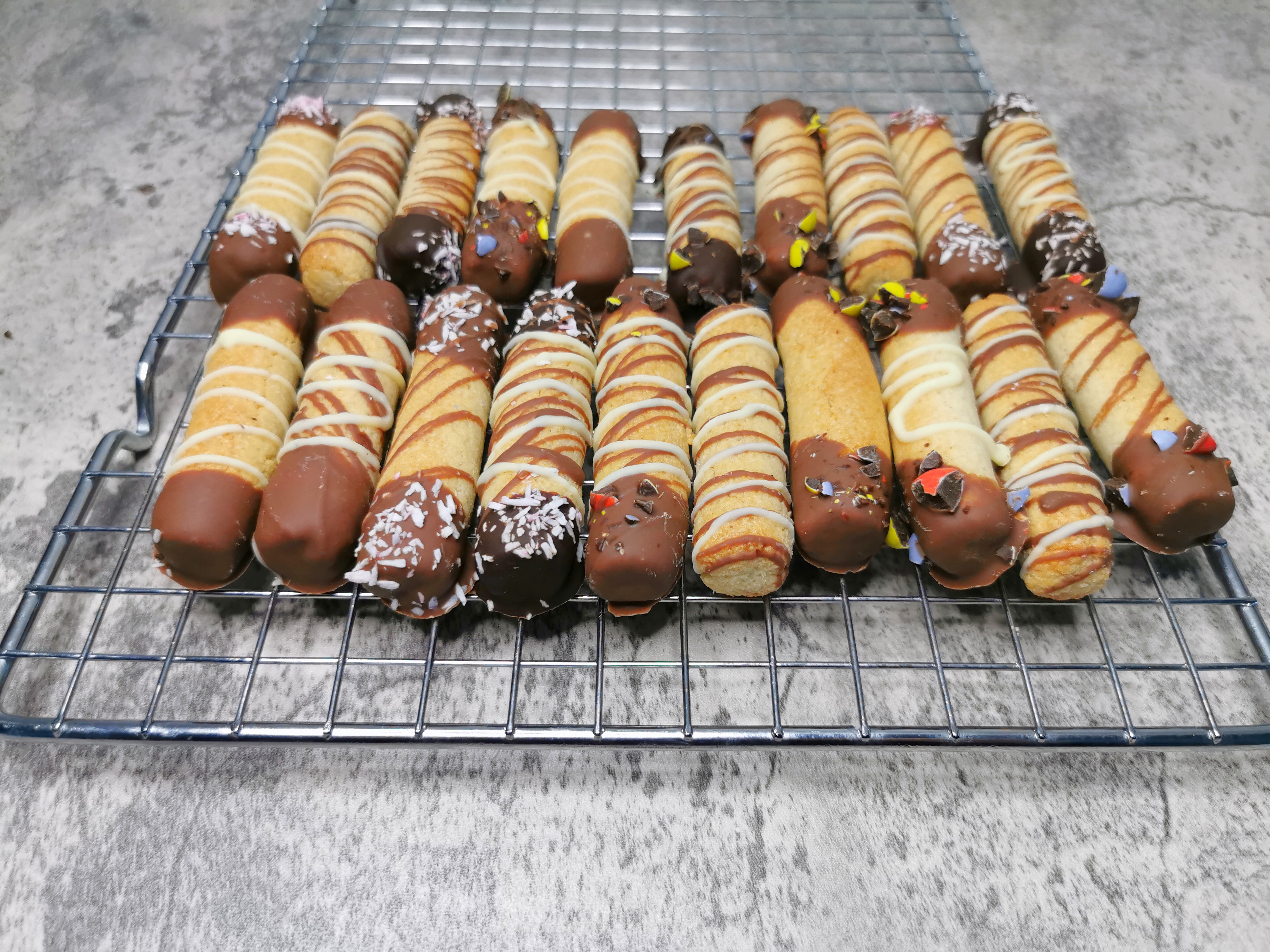 Lavkarbo kransekakestenger