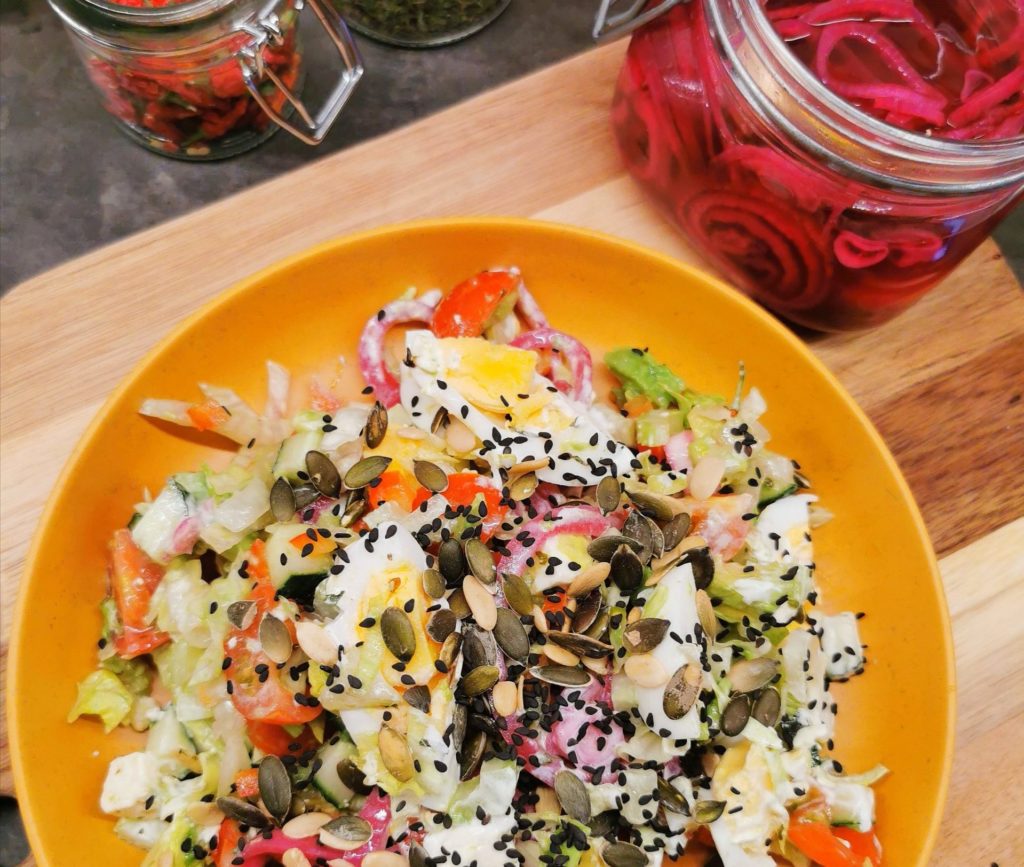 Lavkarbo avocado salat