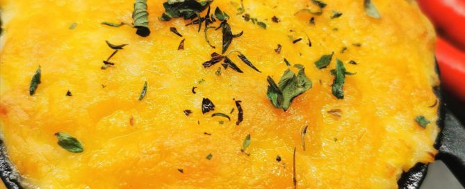 Gratinert blomkålpuré