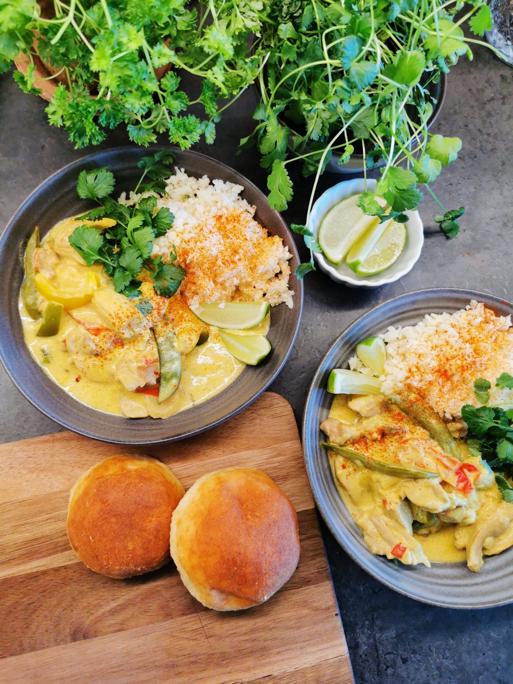 Kjapp lavkarbo middag på under 30 minutter: Lavkarbo Bali kyllinggryte