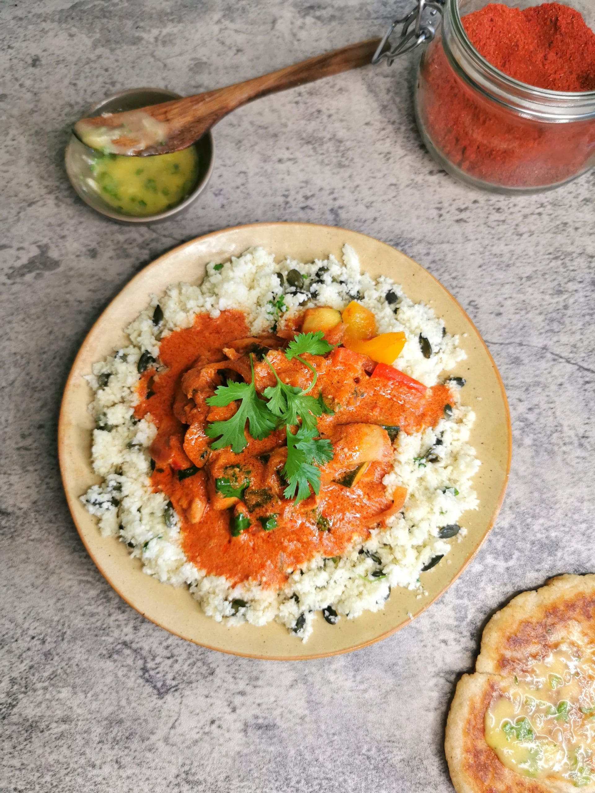 Lavkarbo kylling tandoori