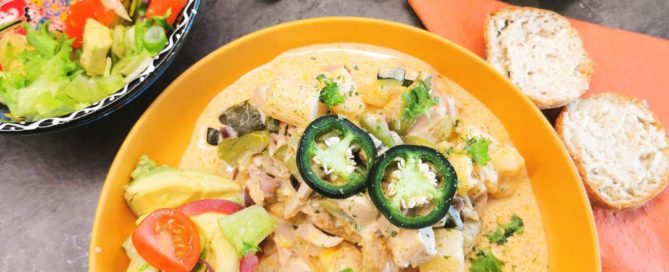 Lavkarbo grillet kylling i jalapenosaus