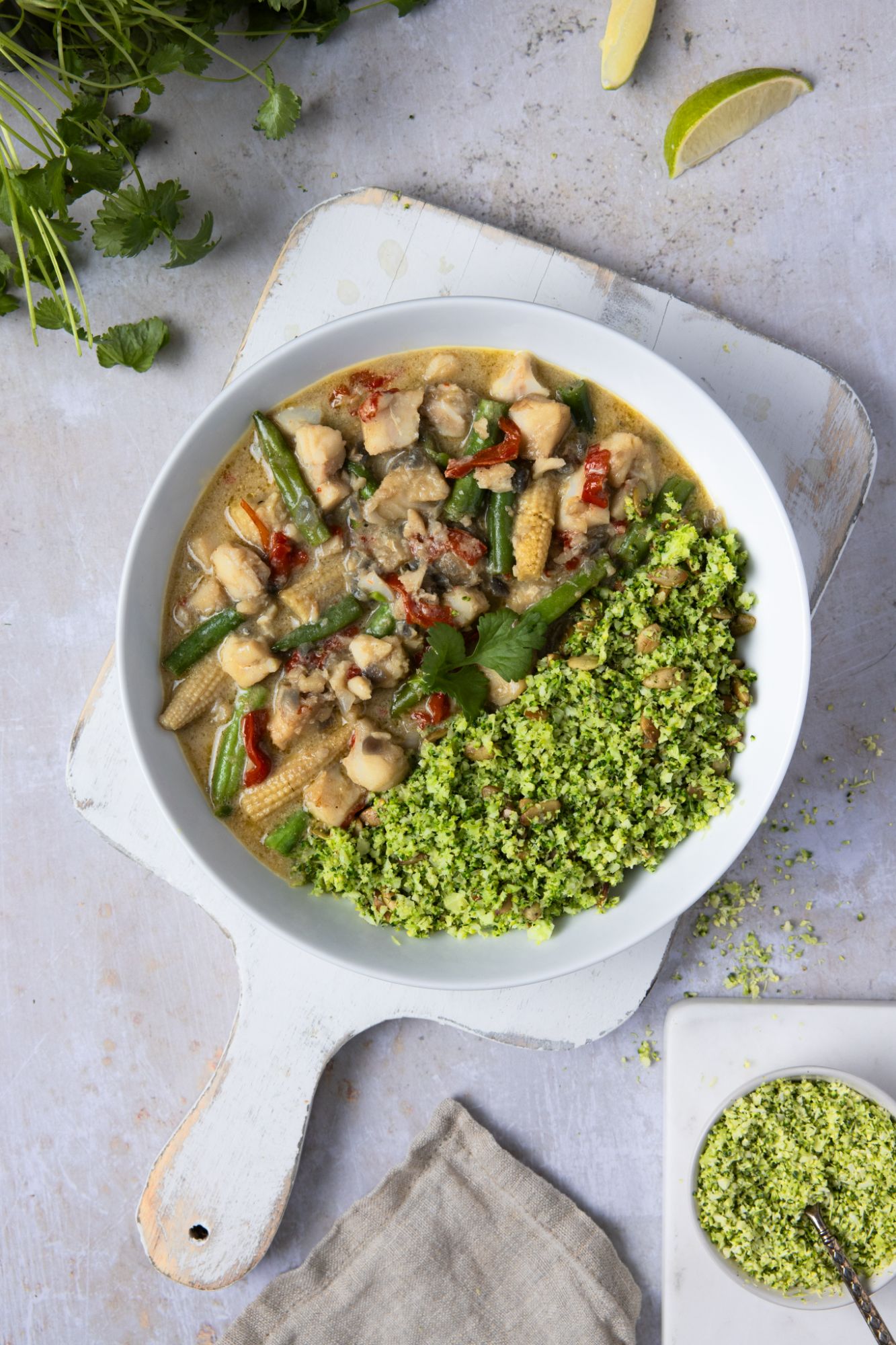 Lavkarbo fisk i karri. Foto: Aina Sjo.