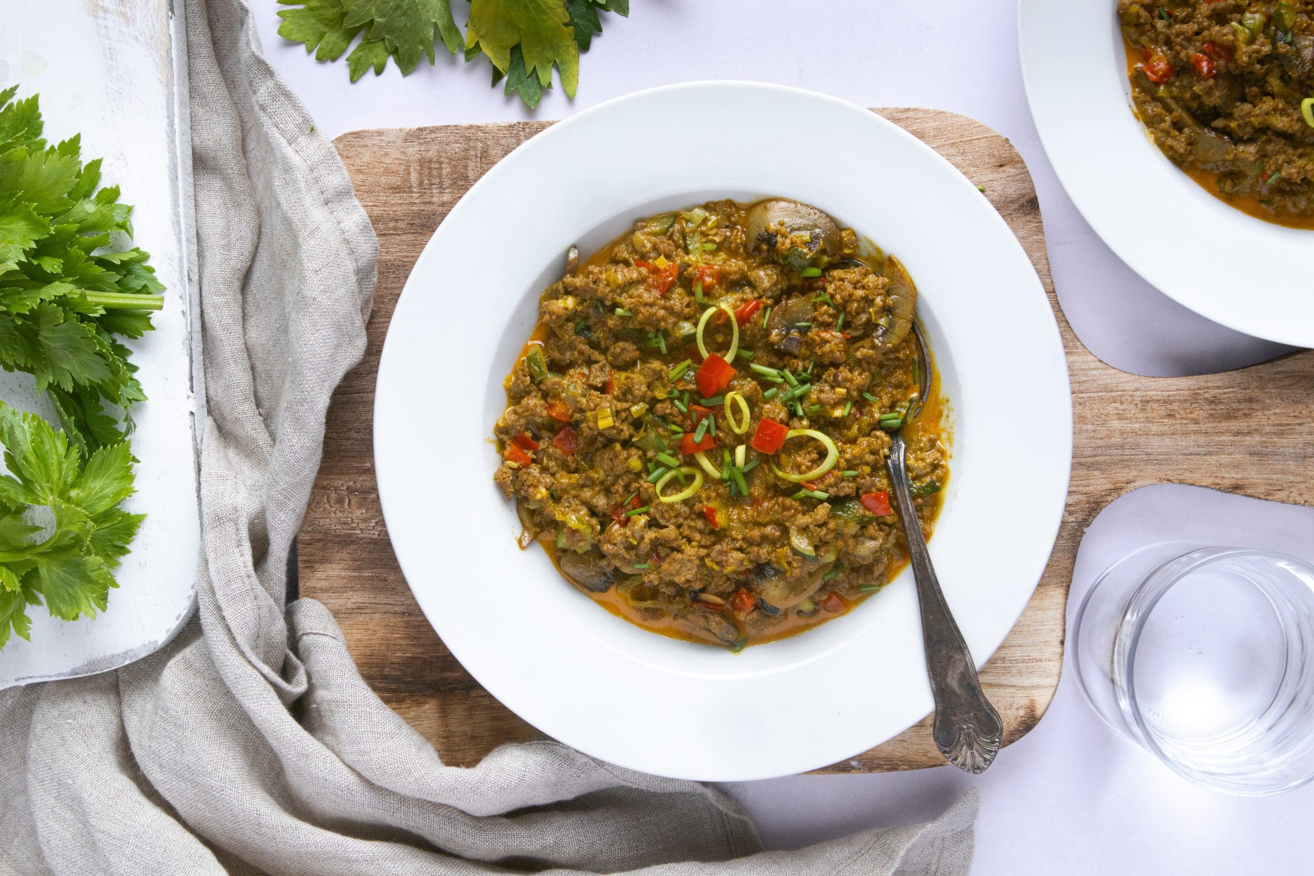 Lavkarbo kjøttdeiggryte