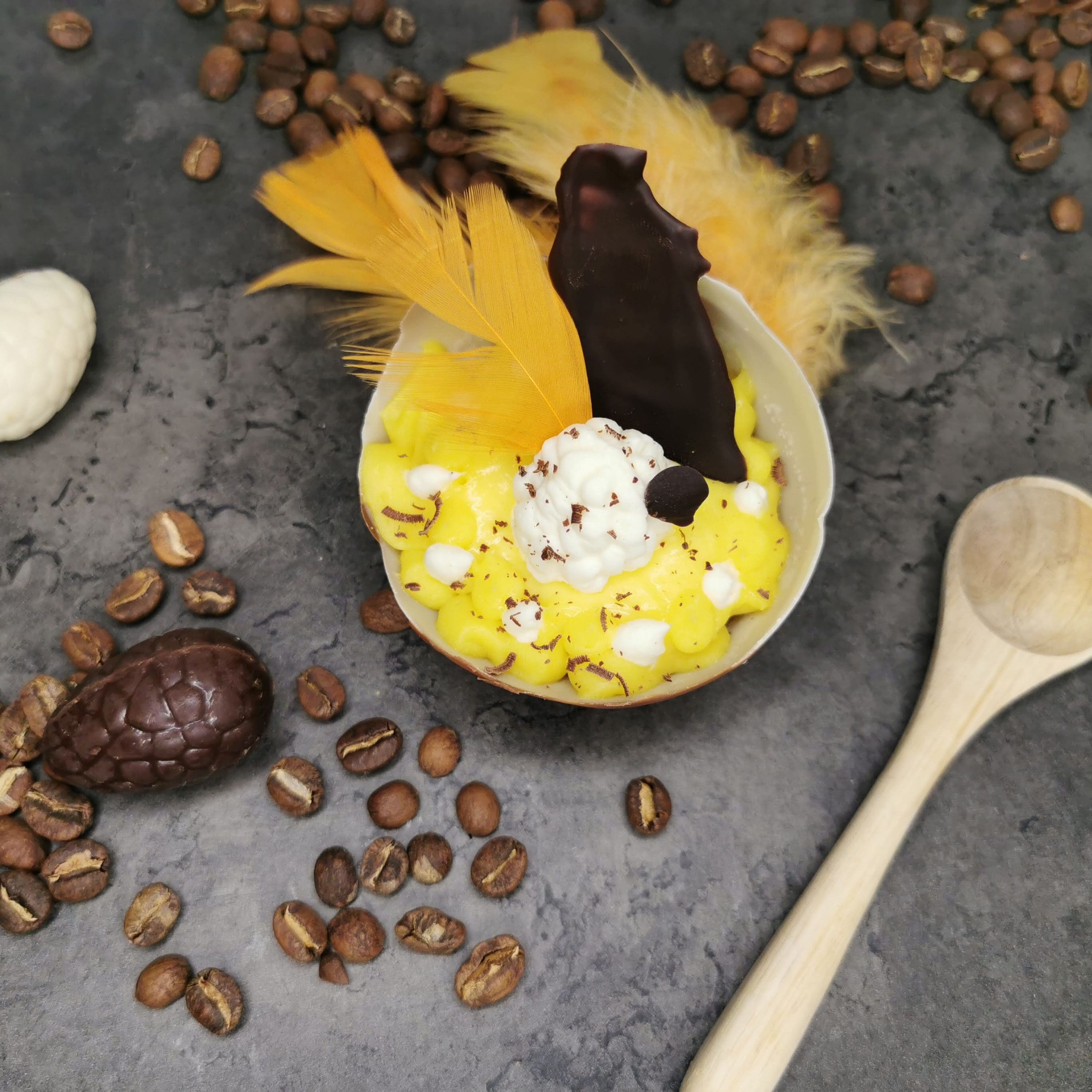 Lavkarbo sjokoladeegg med fyll