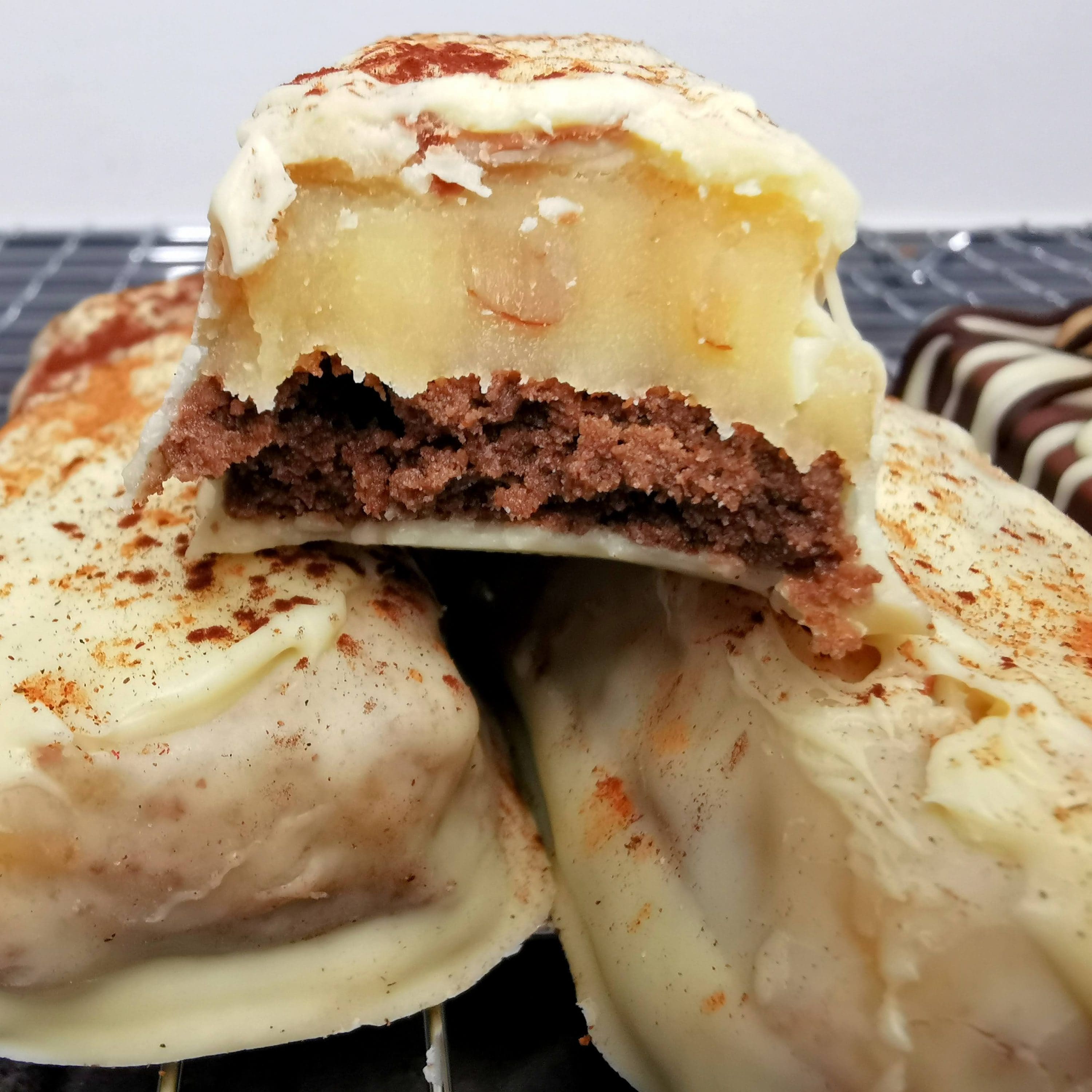 Lavkarbo proteinbar - karamell, pekannøtt og hvit sjokolade