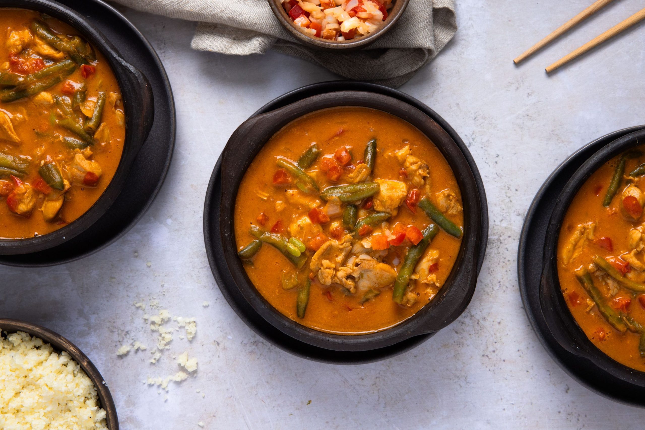 Lavkarbo kylling curry. Foto: Aina Sjo.