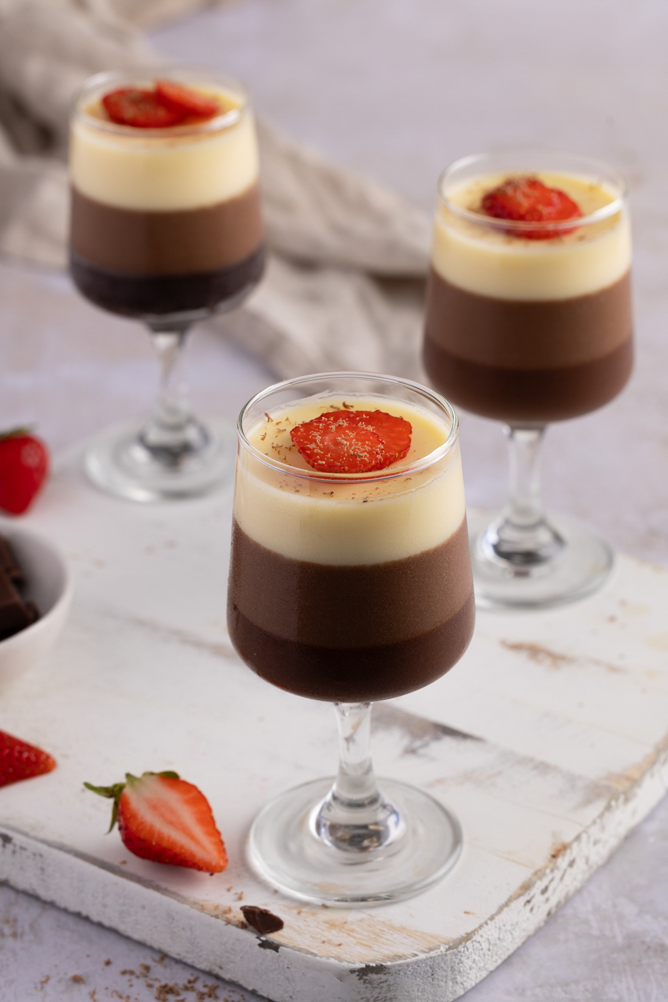 Lavkarbo trippel sjokolademousse. Foto: Aina Sjo.