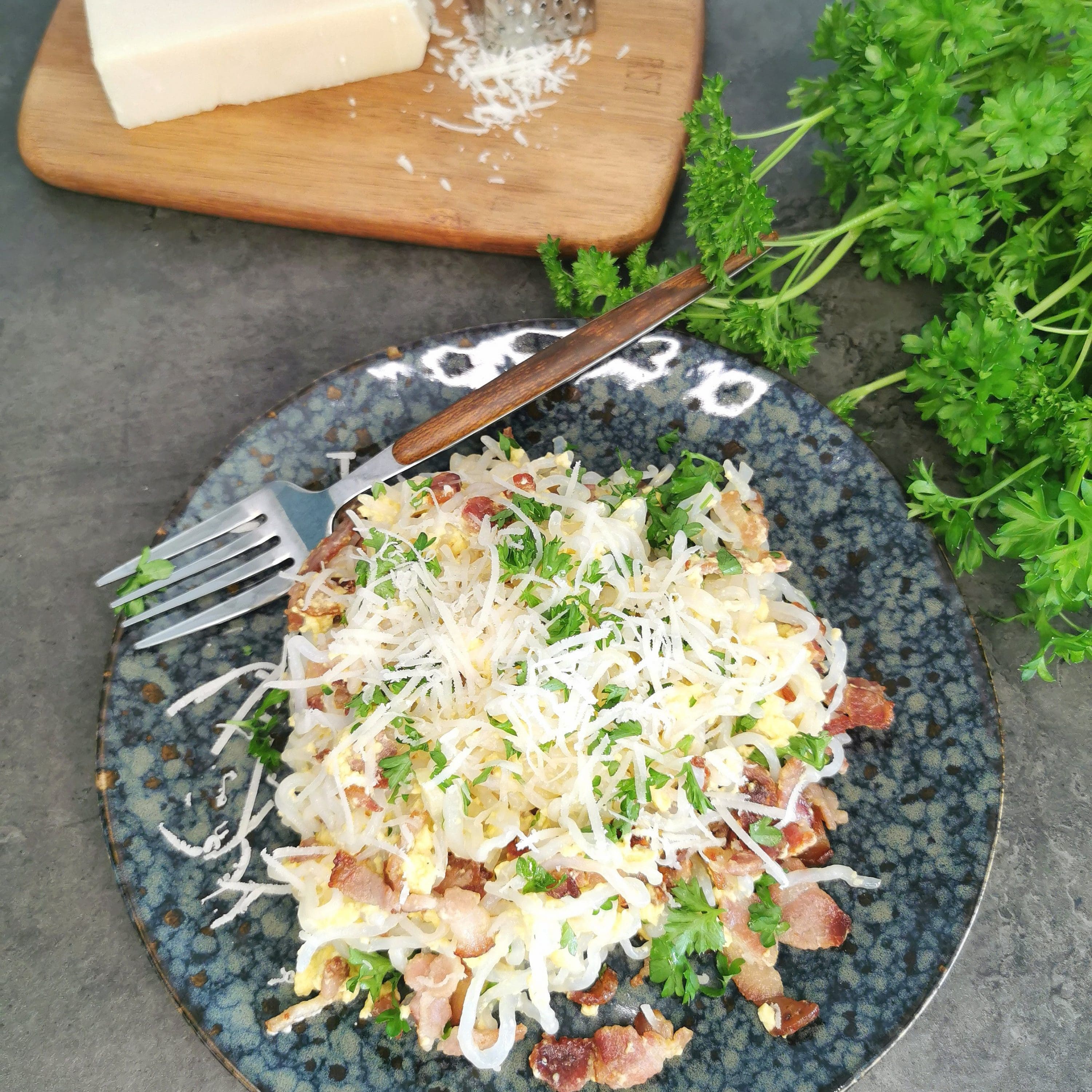 Lavkarbo monster miracle spaghetti carbonara