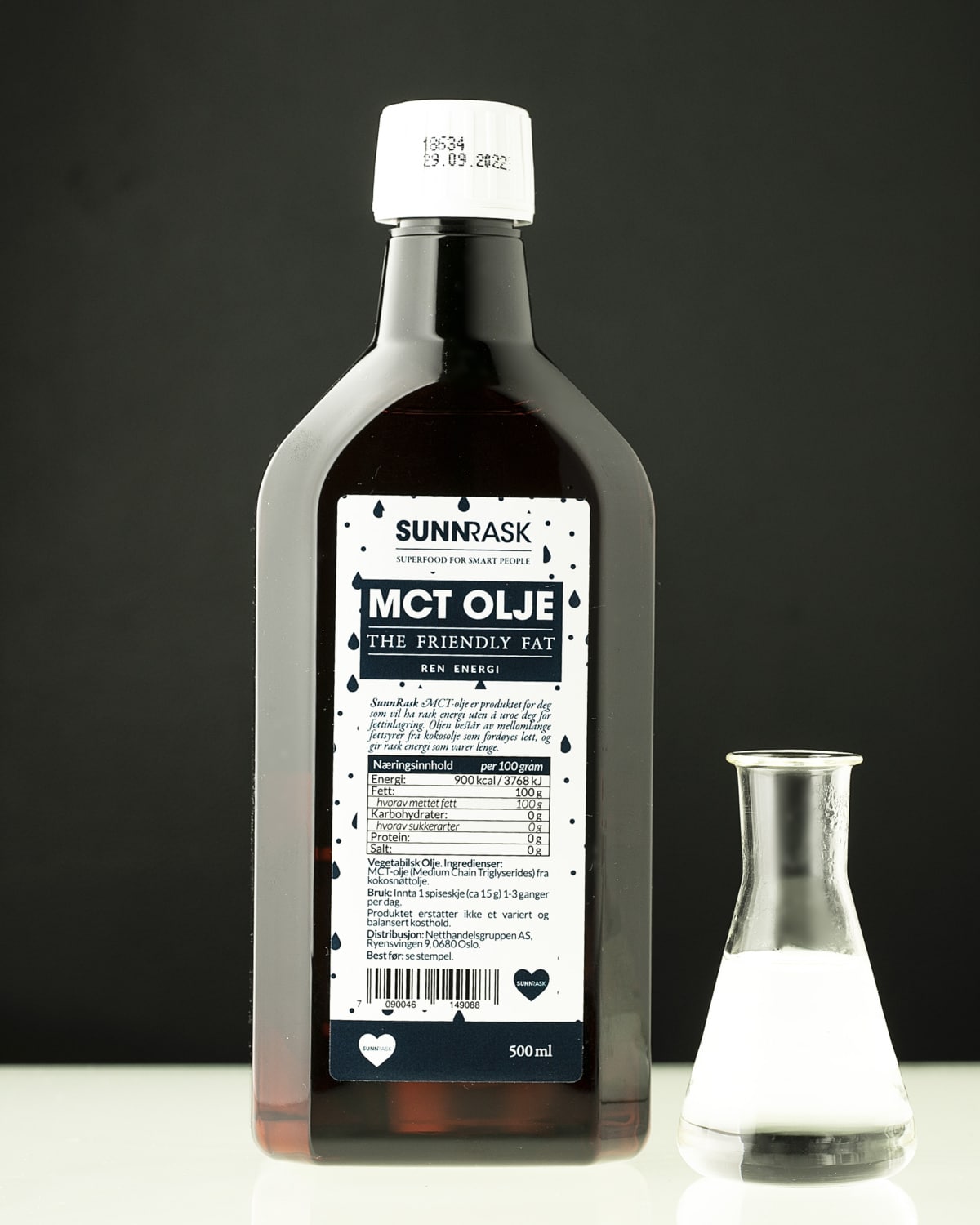 MCT-olje, Bilde: tights.no