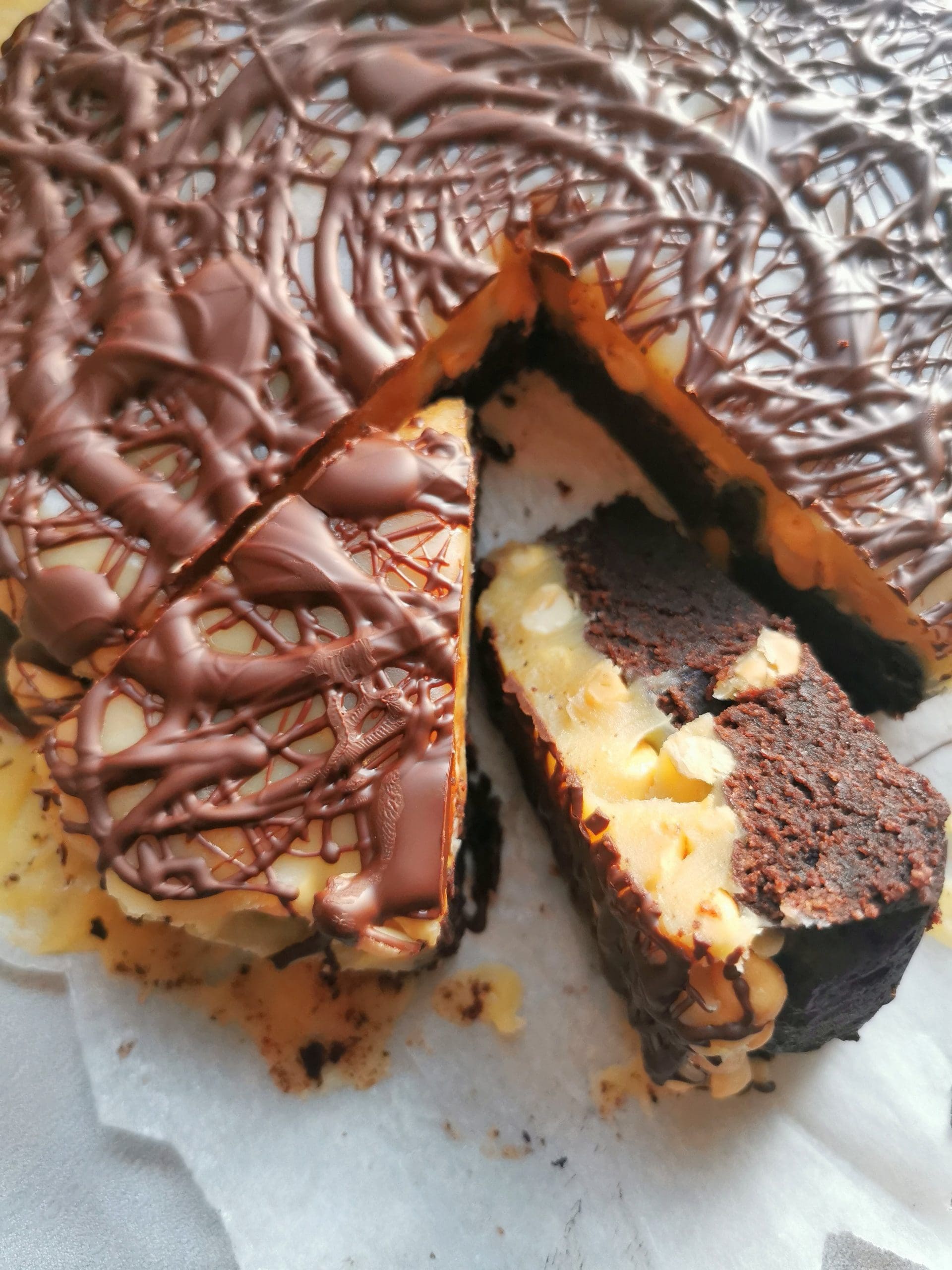 Lavkarbo Snickersbrownie