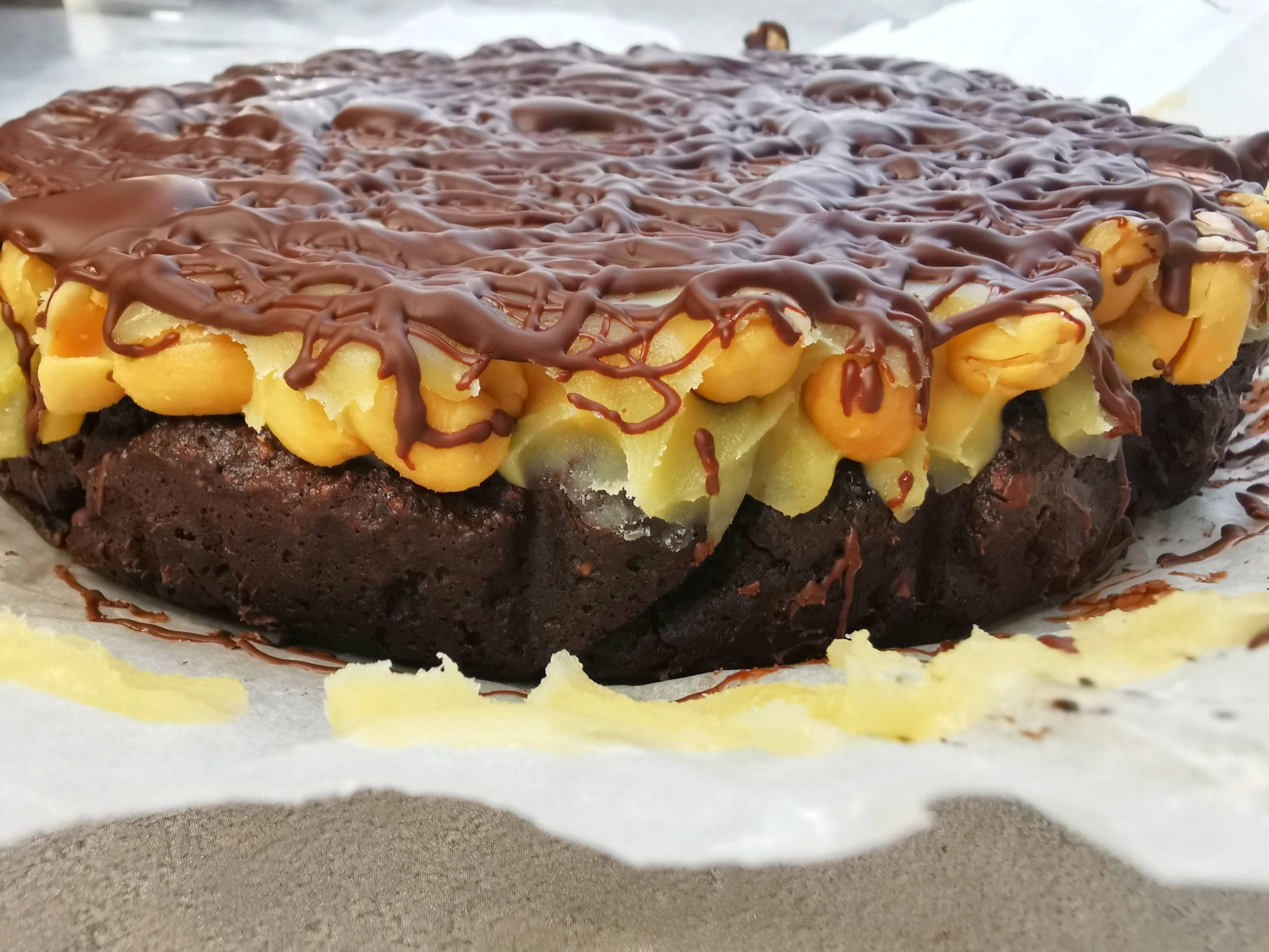 Lavkarbo Snickersbrownie