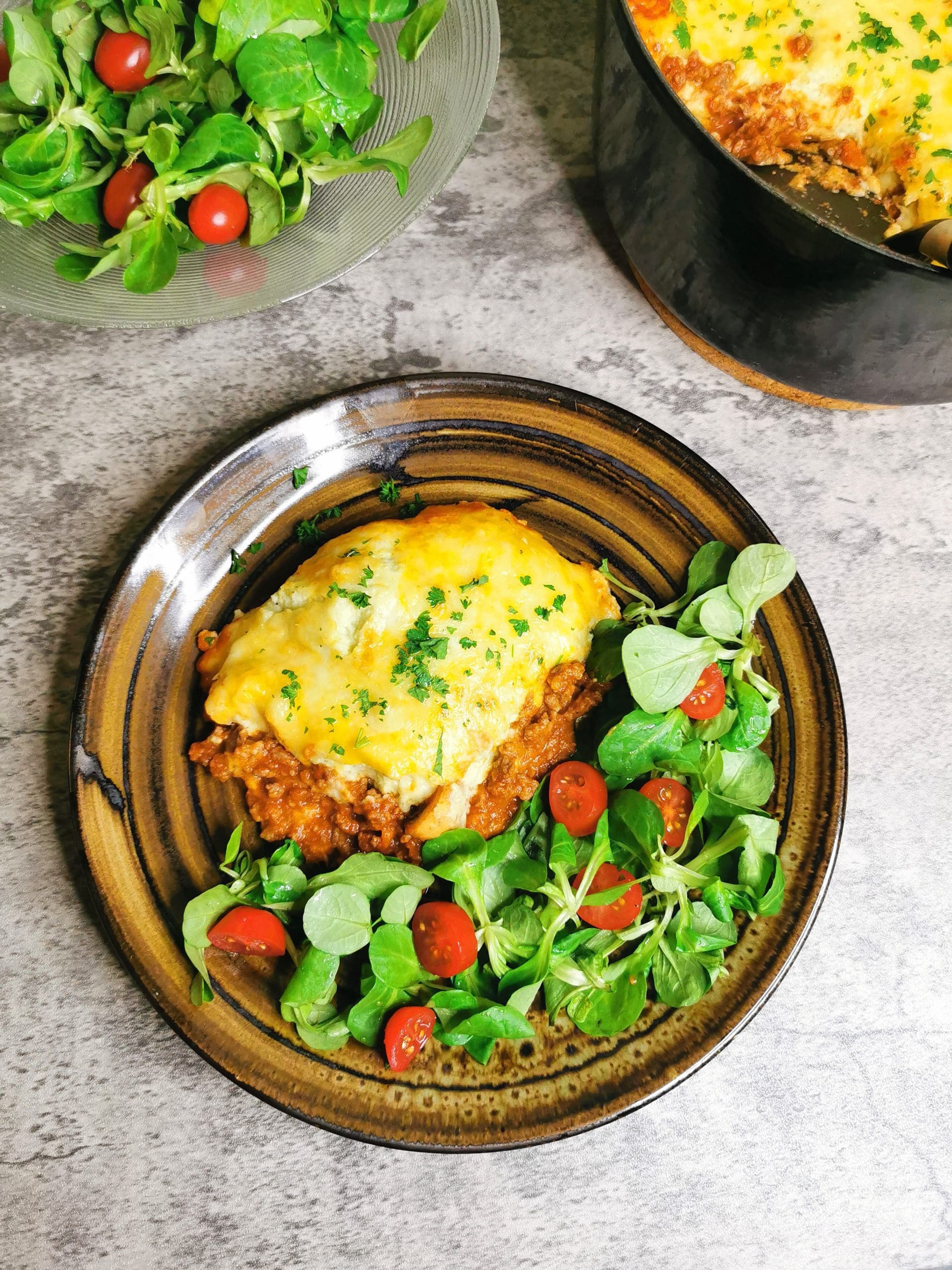 Gratinert kjøttform