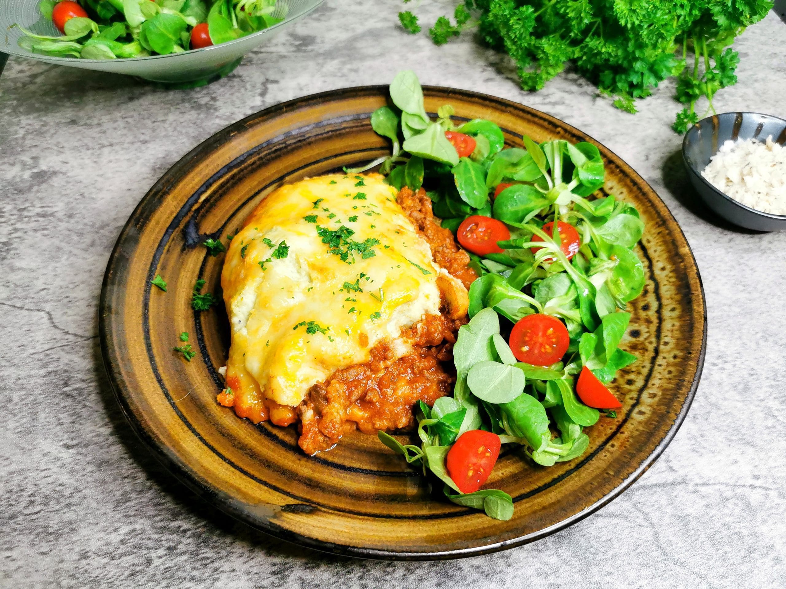 Gratinert kjøttform