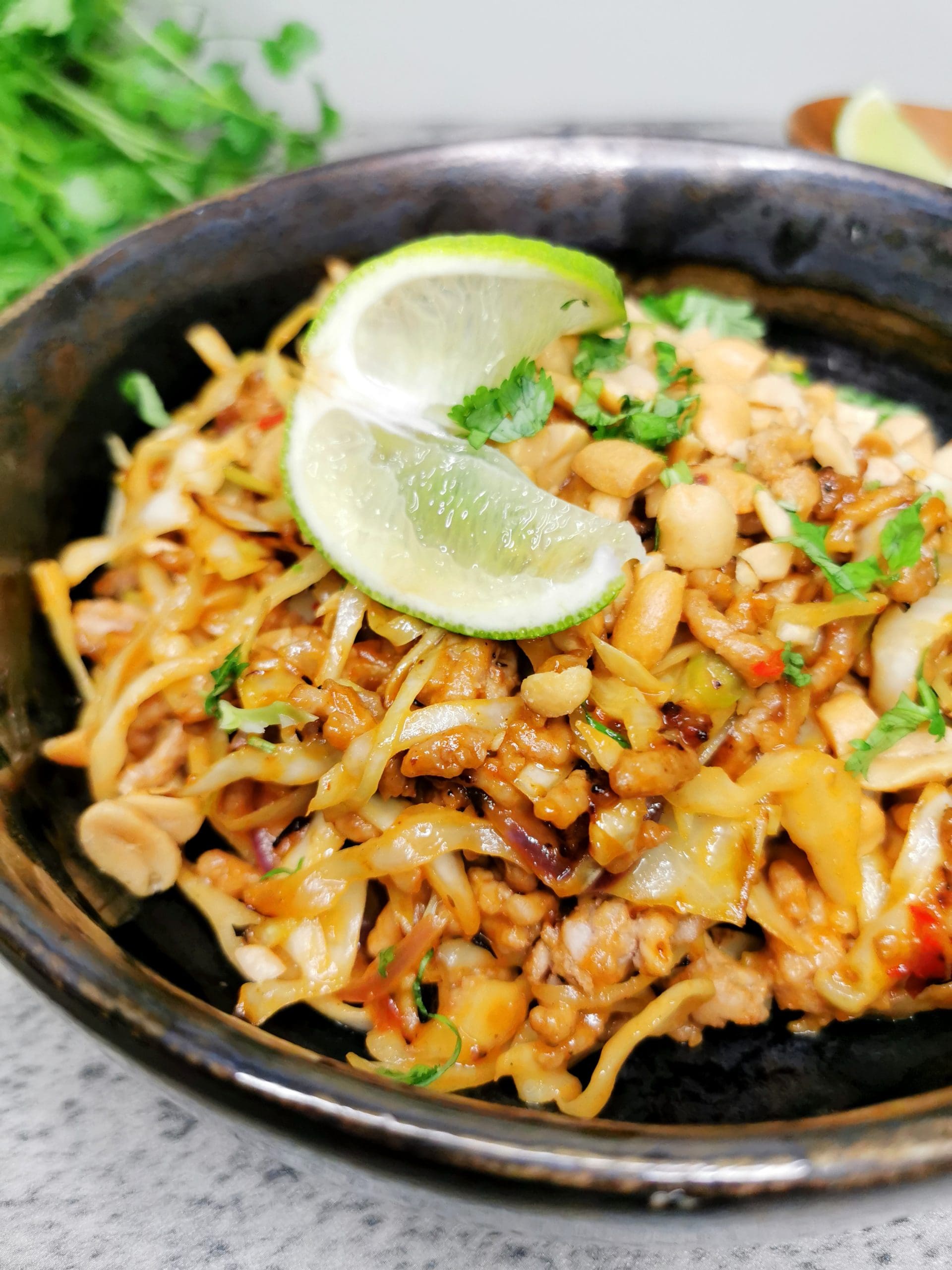 Lavkarbo sataywok med svinekjøtt