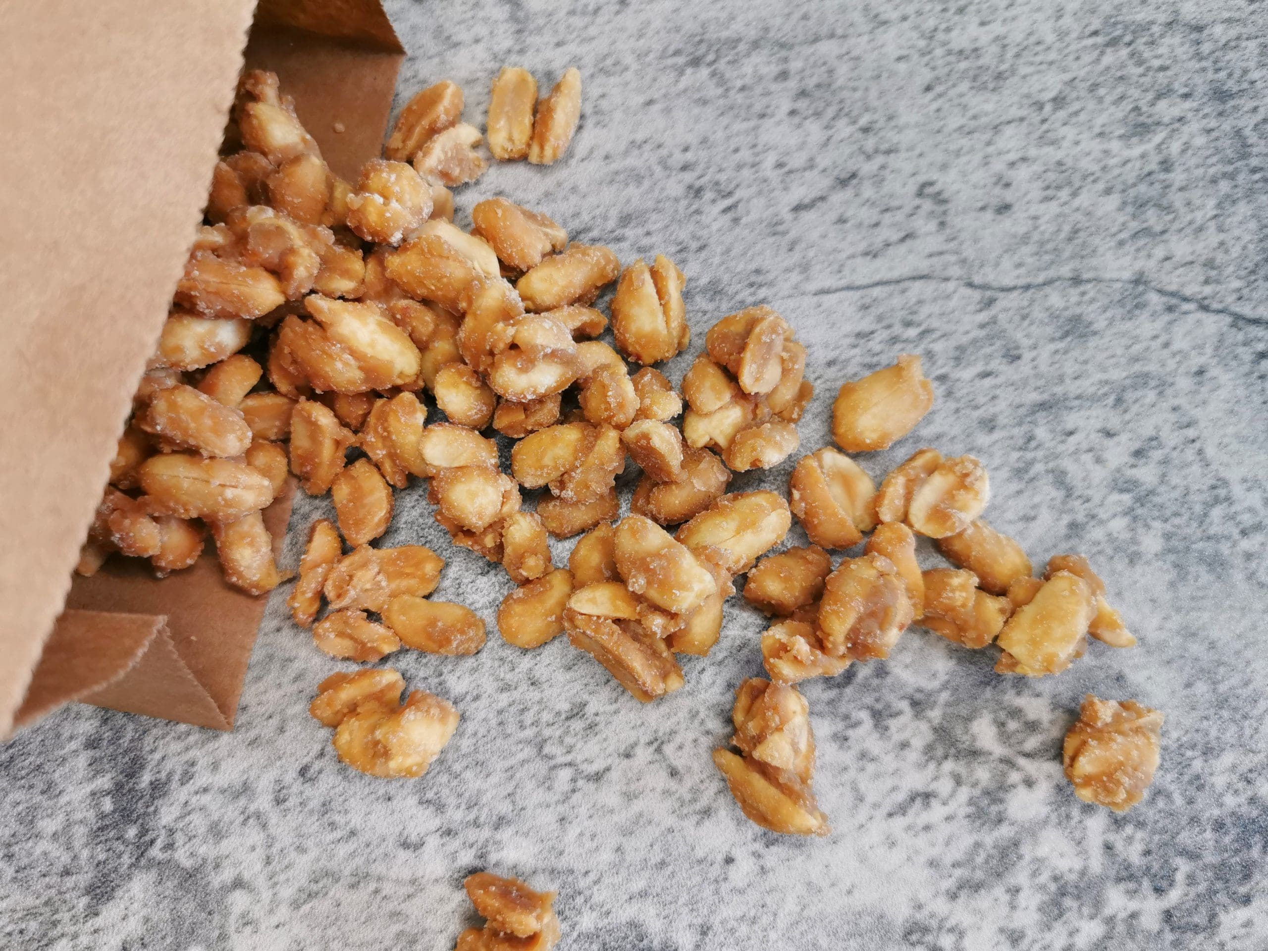 Karamelliserte peanøtter