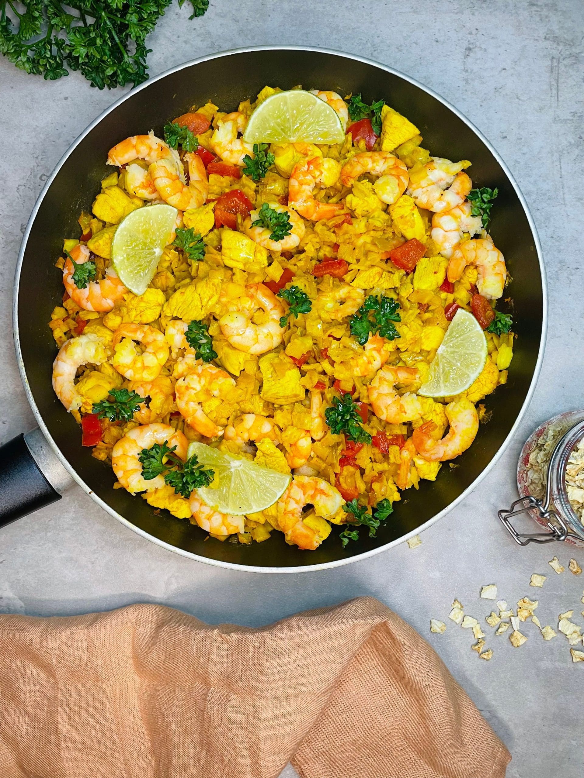 Lavkarbo paella, spansk nasjonalrett