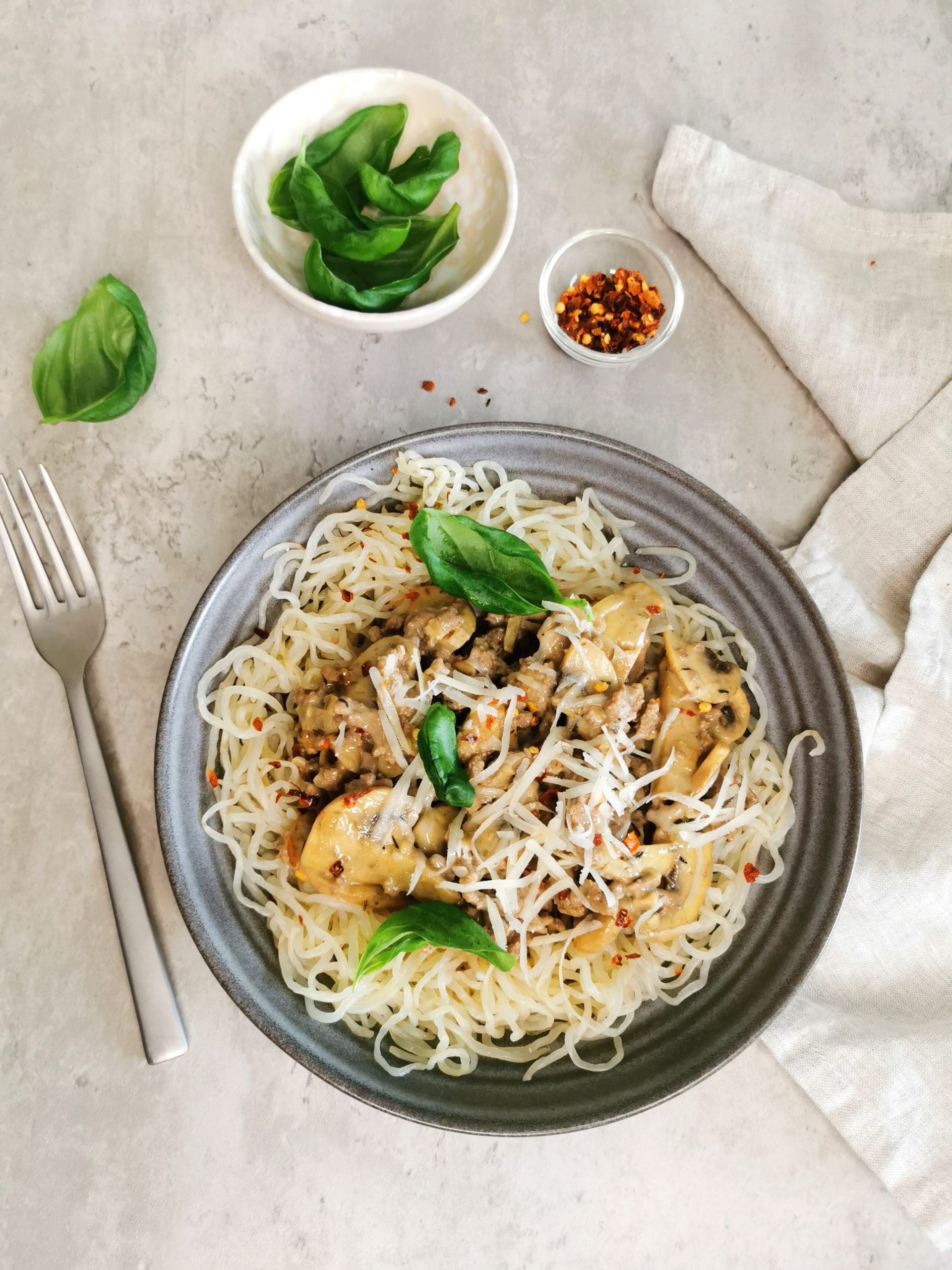 Lavkarbo kjøttgryte med champignon