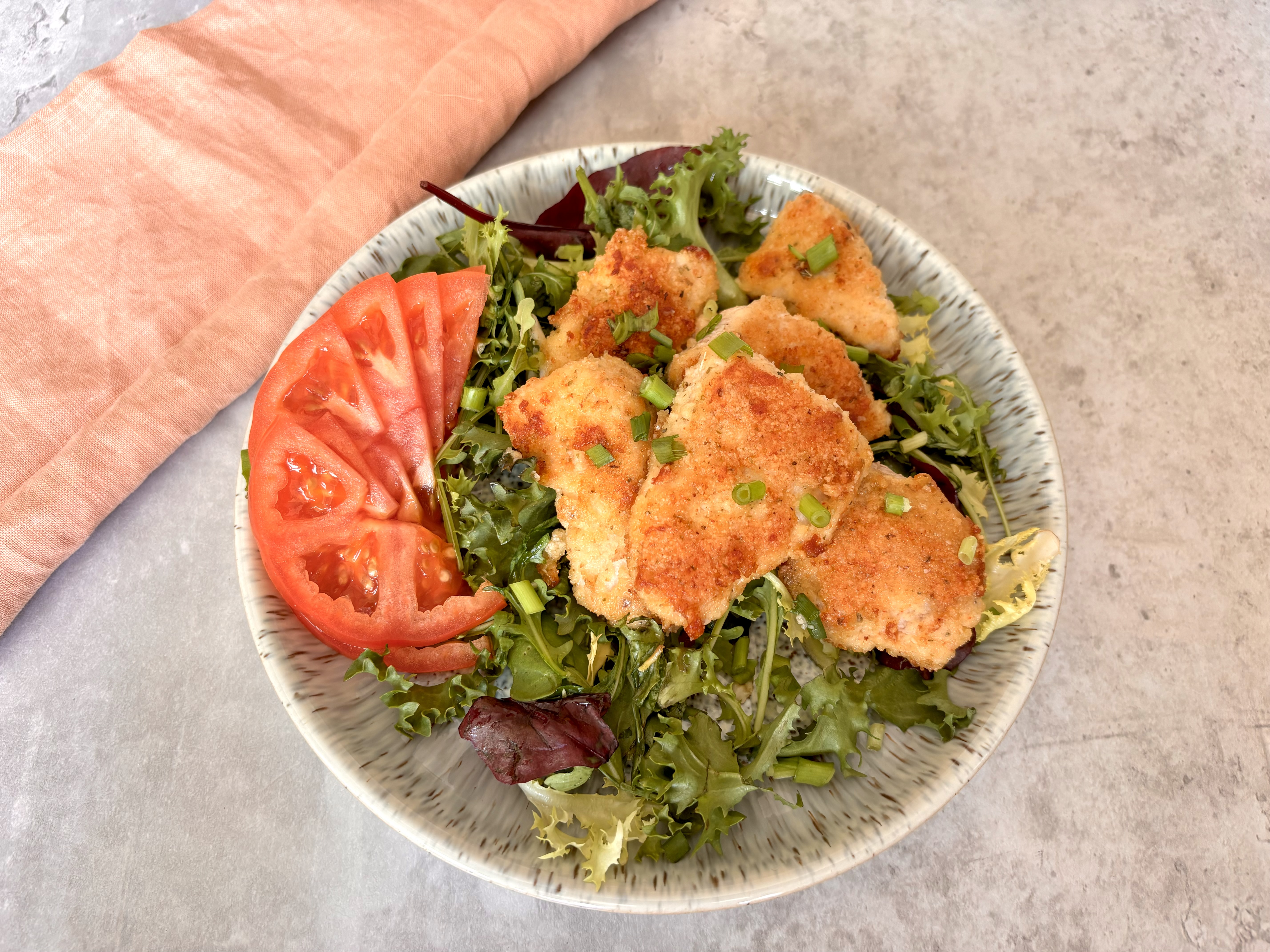 Lavkarbo kyllingnuggets. Foto, Marie Gundersen.