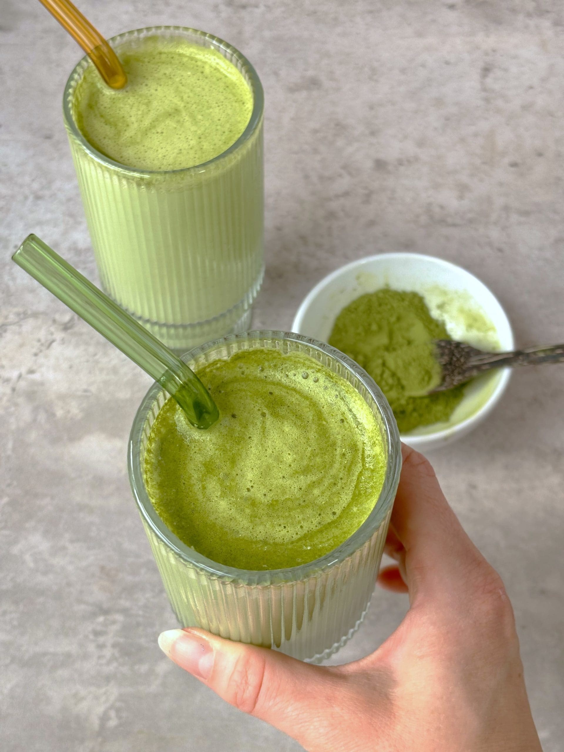 Lavkarbo matcha latte