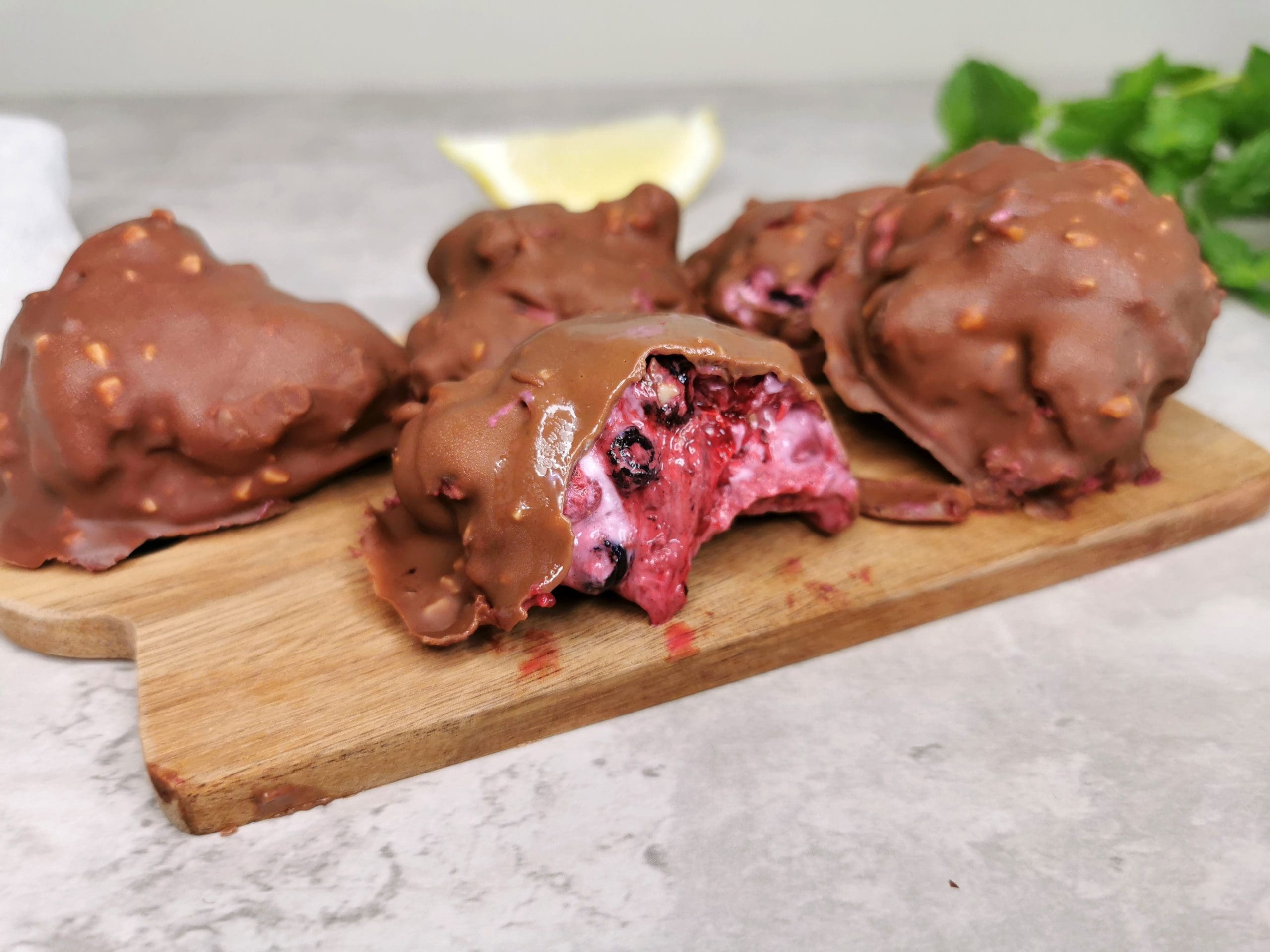 Lavkarbo yoghurt-is med sjokolade