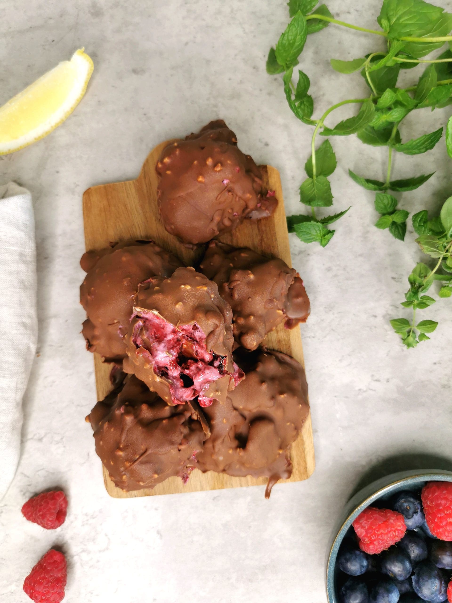 Lavkarbo yoghurt-is med sjokolade