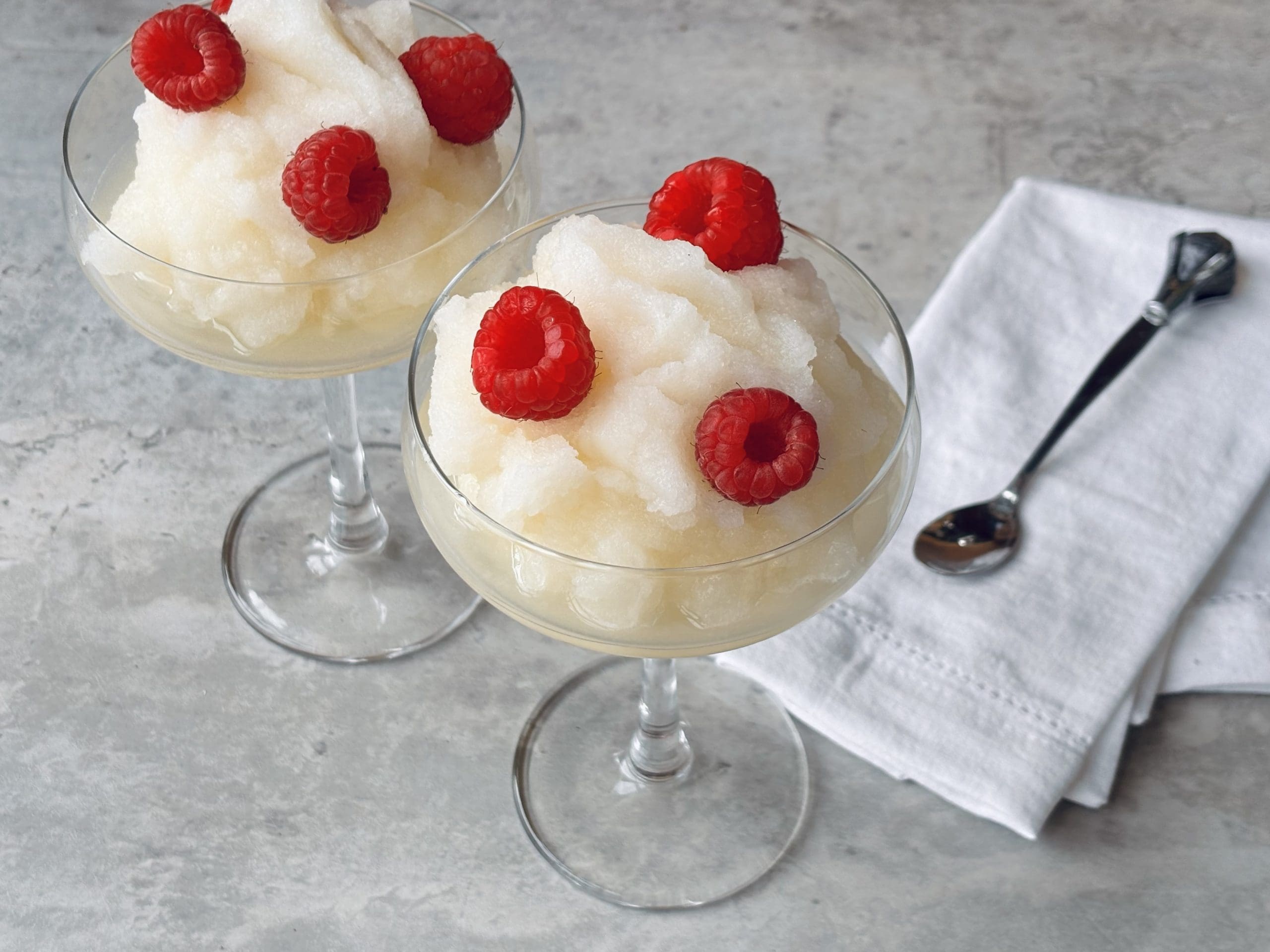 Lavkarbo melonsorbet. Foto, Marie Gundersen.